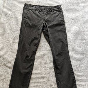 J Crew Andie Grey Chino Pant